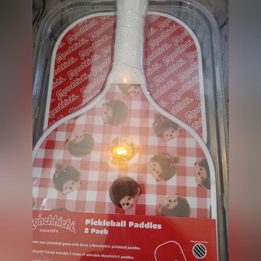 Monchichi Pop Culture Pickleball Paddle Set By Sonix USAPA Approved 🆕 - Picture 4 of 5